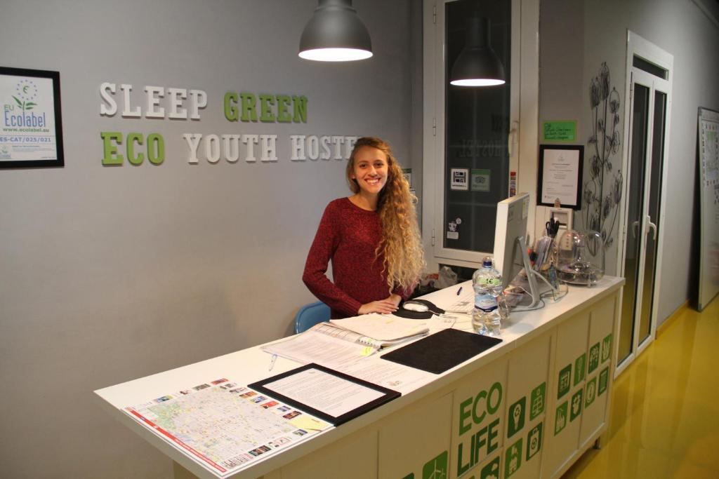 Sleep Green - Certified Eco Youth Hostel Barcelona Kültér fotó
