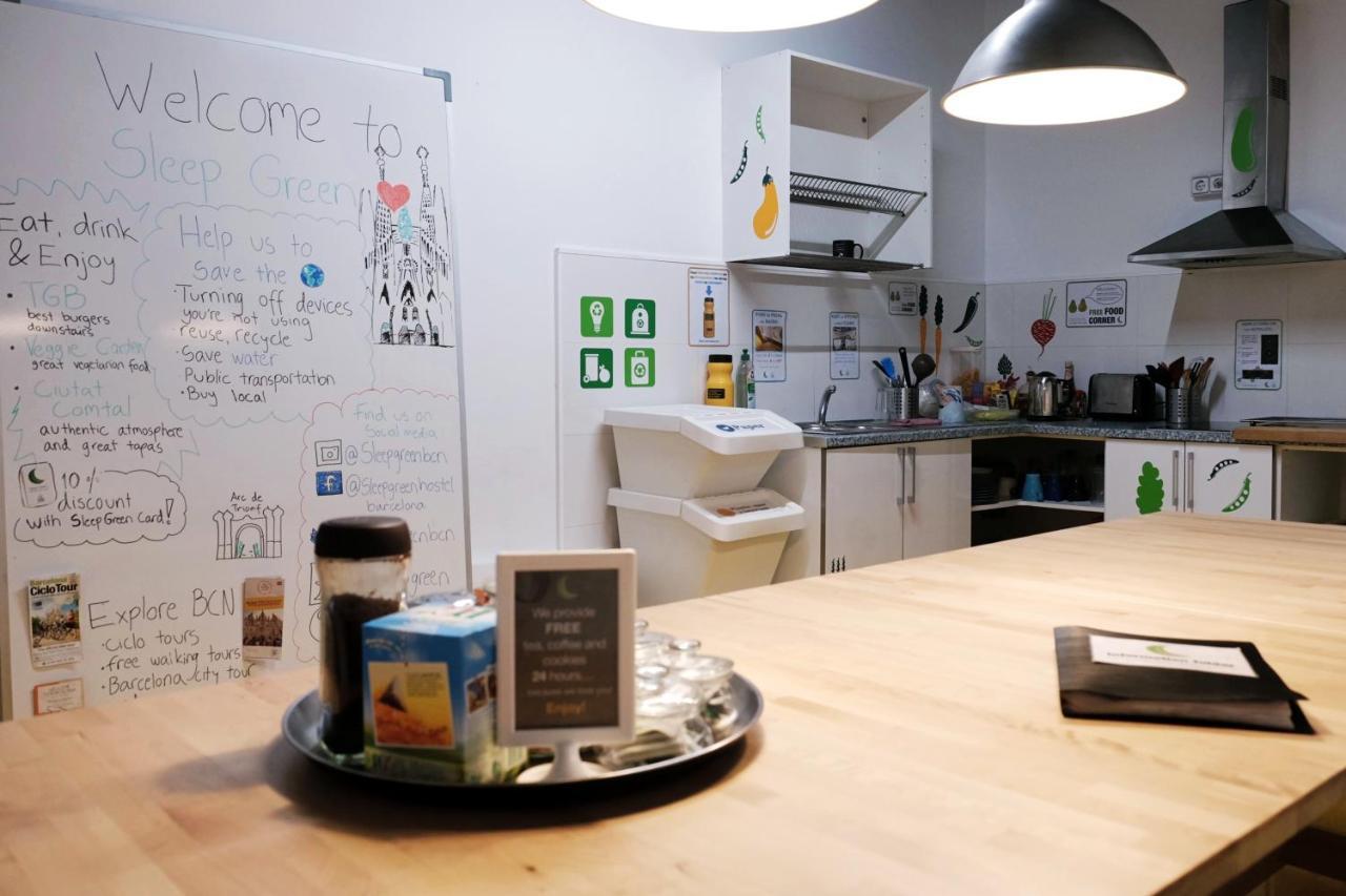 Sleep Green - Certified Eco Youth Hostel Barcelona Kültér fotó